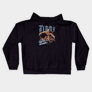 Andre The Giant Pose Kids Hoodie